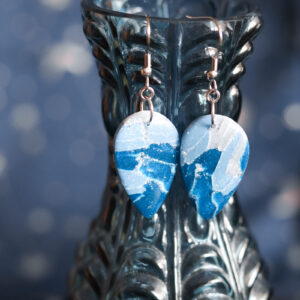 Le Cyanographe - Boucles d'oreilles