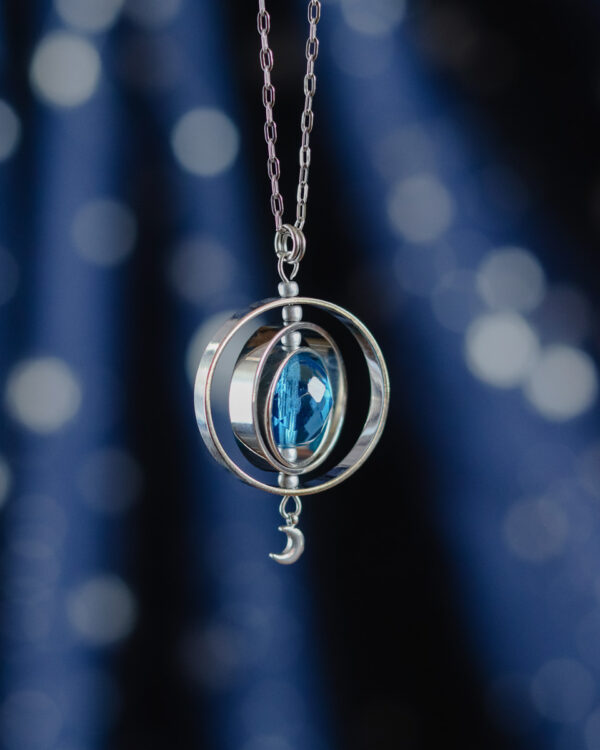 Sphère Armillaire - collier argentée – Image 3