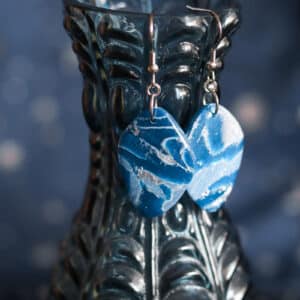 Le Cyanographe - Boucles d'oreilles