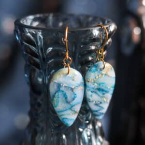 Le Cyanographe - Boucles d'oreilles