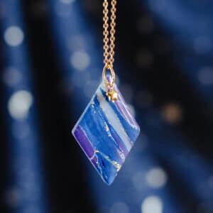 Collier "Bleu Sidéral"