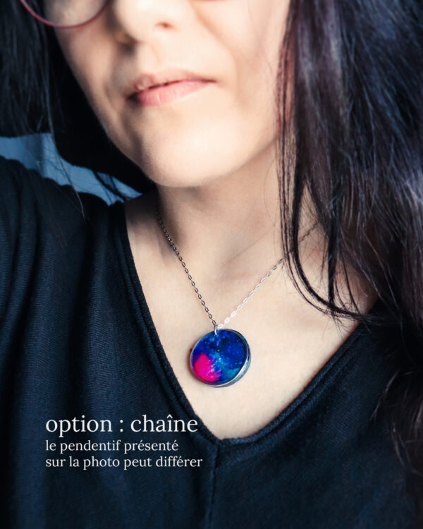 Nébuleuse - Collier - Argenté - S – Image 4