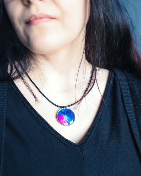 Nébuleuse - Collier - Argenté - S – Image 3