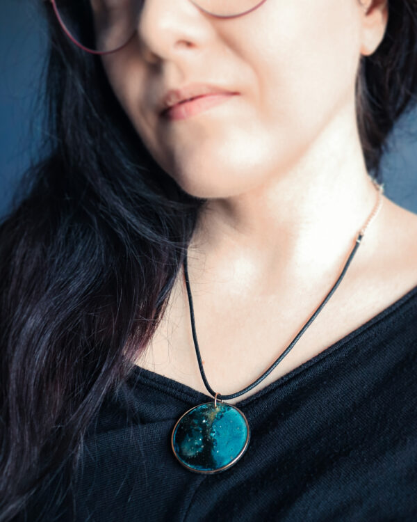 Nébuleuse - Collier - Doré - L – Image 3