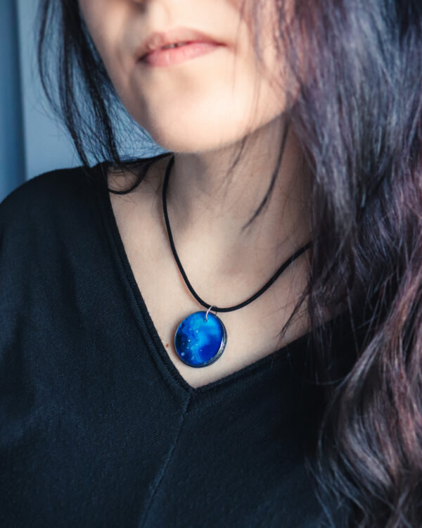 Nébuleuse - Collier - Argenté - S – Image 3