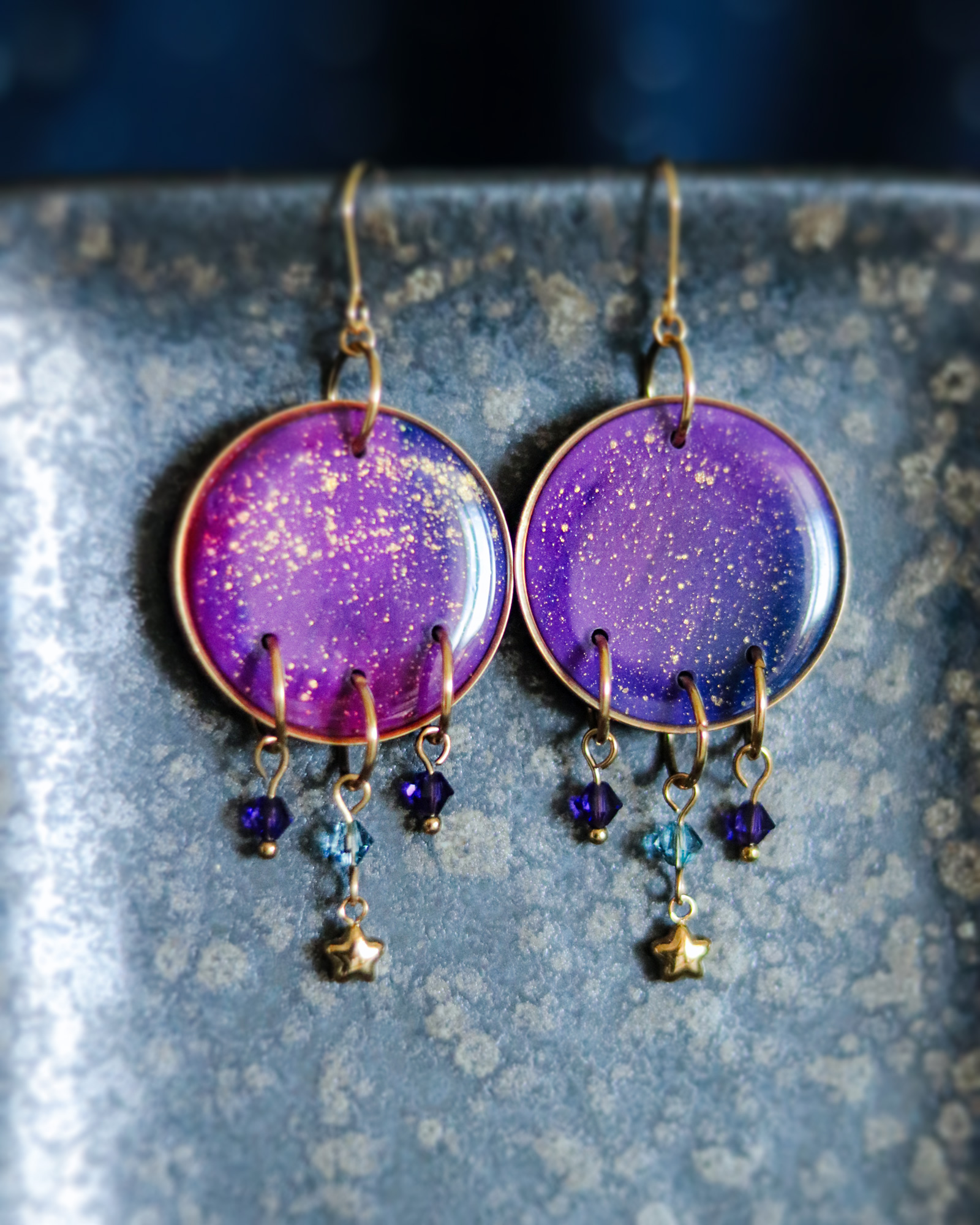 Boucles d'oreilles "Nébuleuse" – Image 3