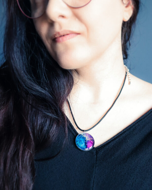 Nébuleuse - Collier - Argenté - S – Image 3