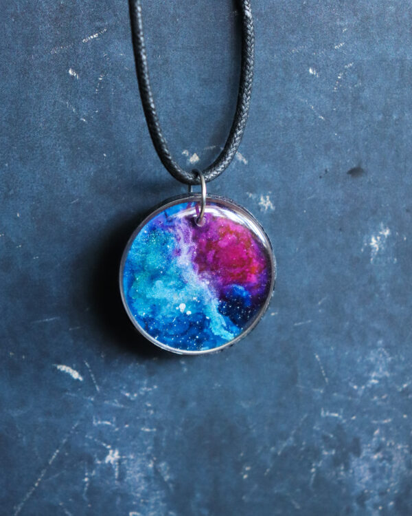 Nébuleuse - Collier - Argenté - S – Image 2