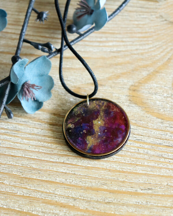 Nébuleuse - Collier - Doré - L