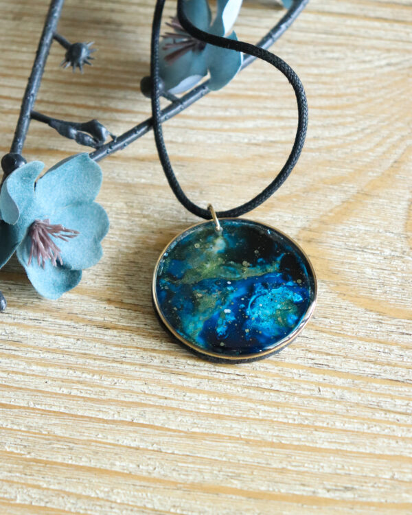 Nébuleuse - Collier - Doré - L