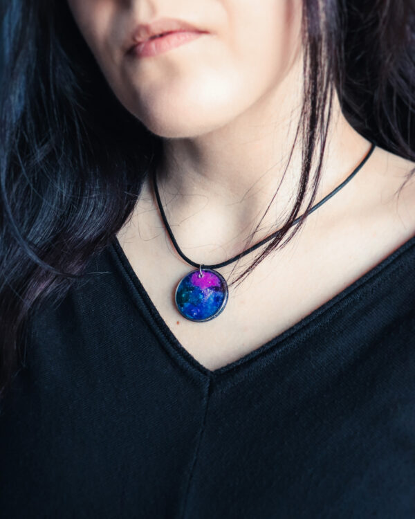 Nébuleuse - Collier - Argenté - S – Image 3