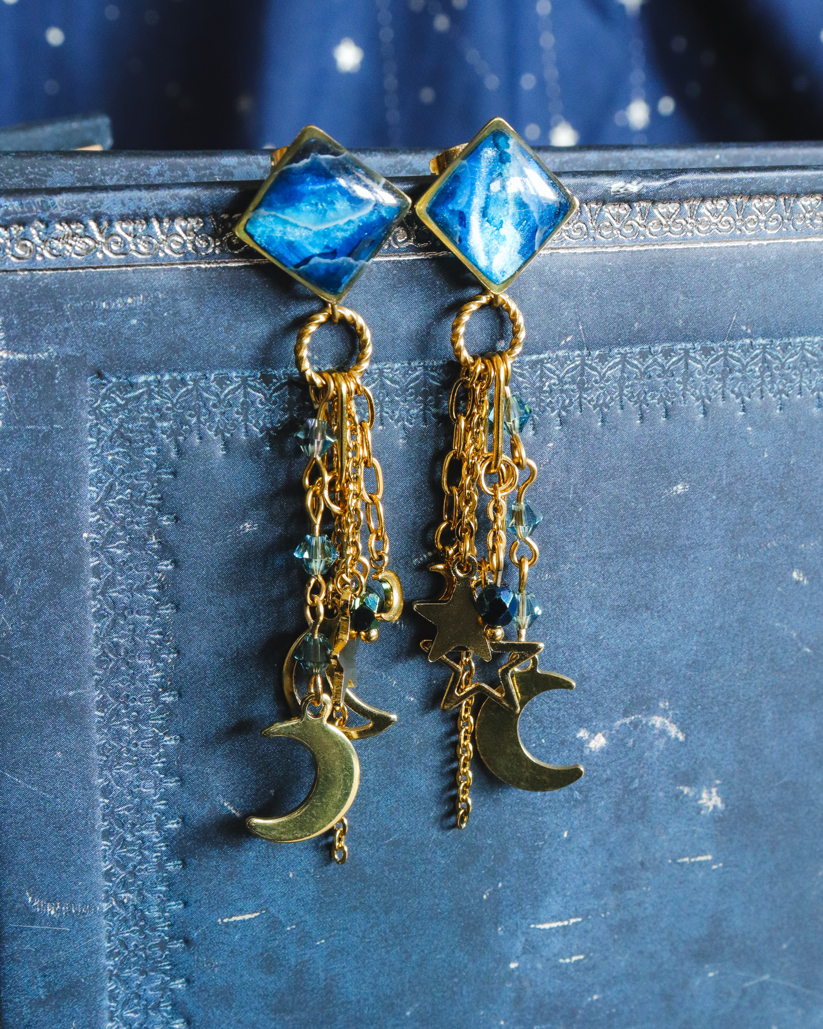 Pierre-de-Rêve - boucles d'oreilles