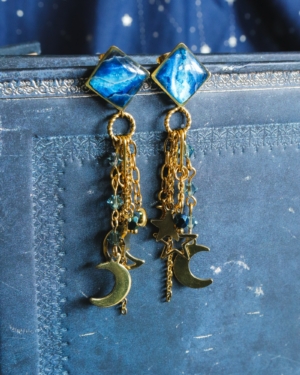 Boucles d'oreilles "Onéirite"