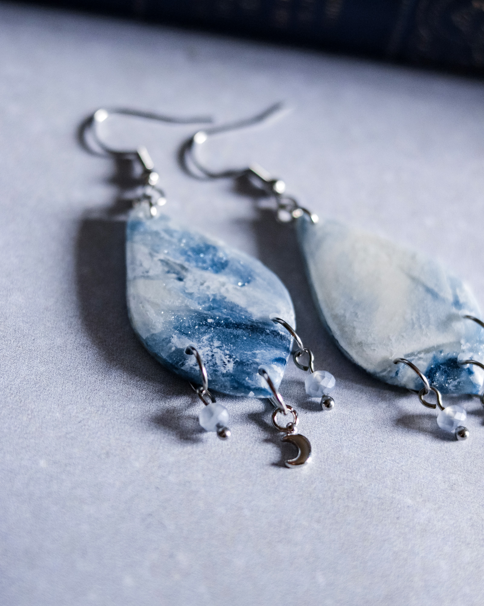Le Cyanographe - boucles d'oreilles – Image 3