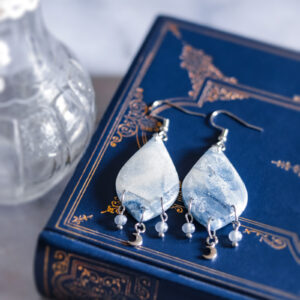 Le Cyanographe - boucles d'oreilles