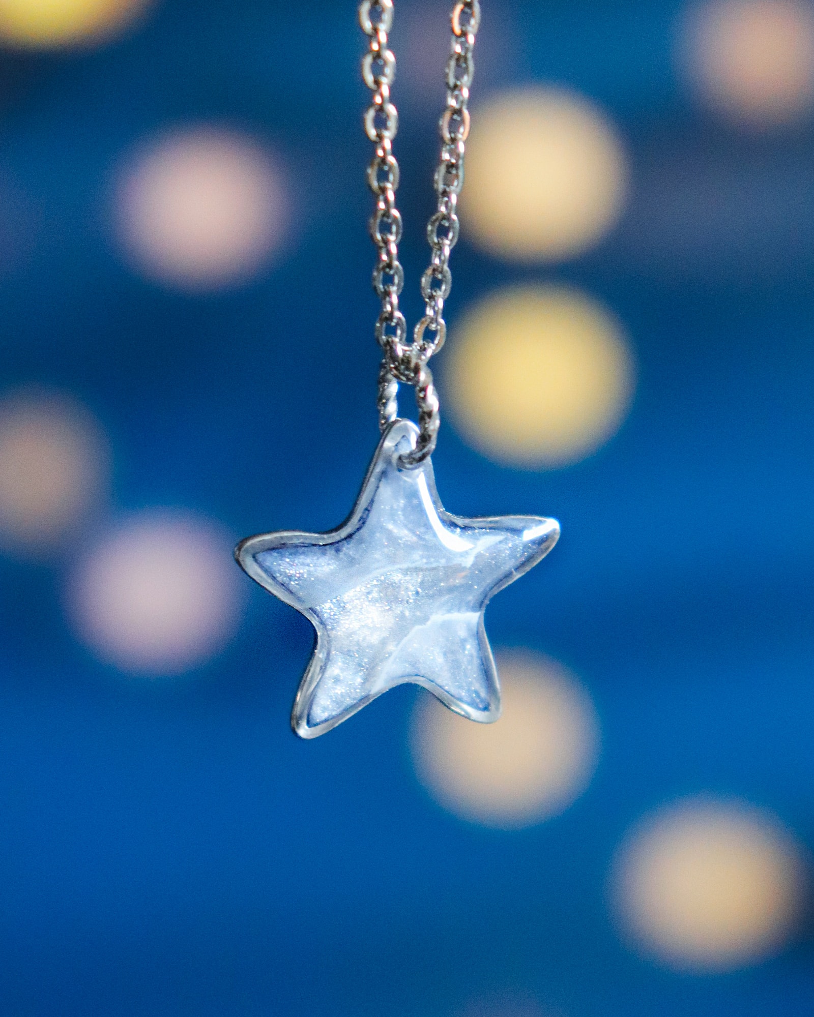 Collier à personnaliser "Étoile argentée" – Image 5