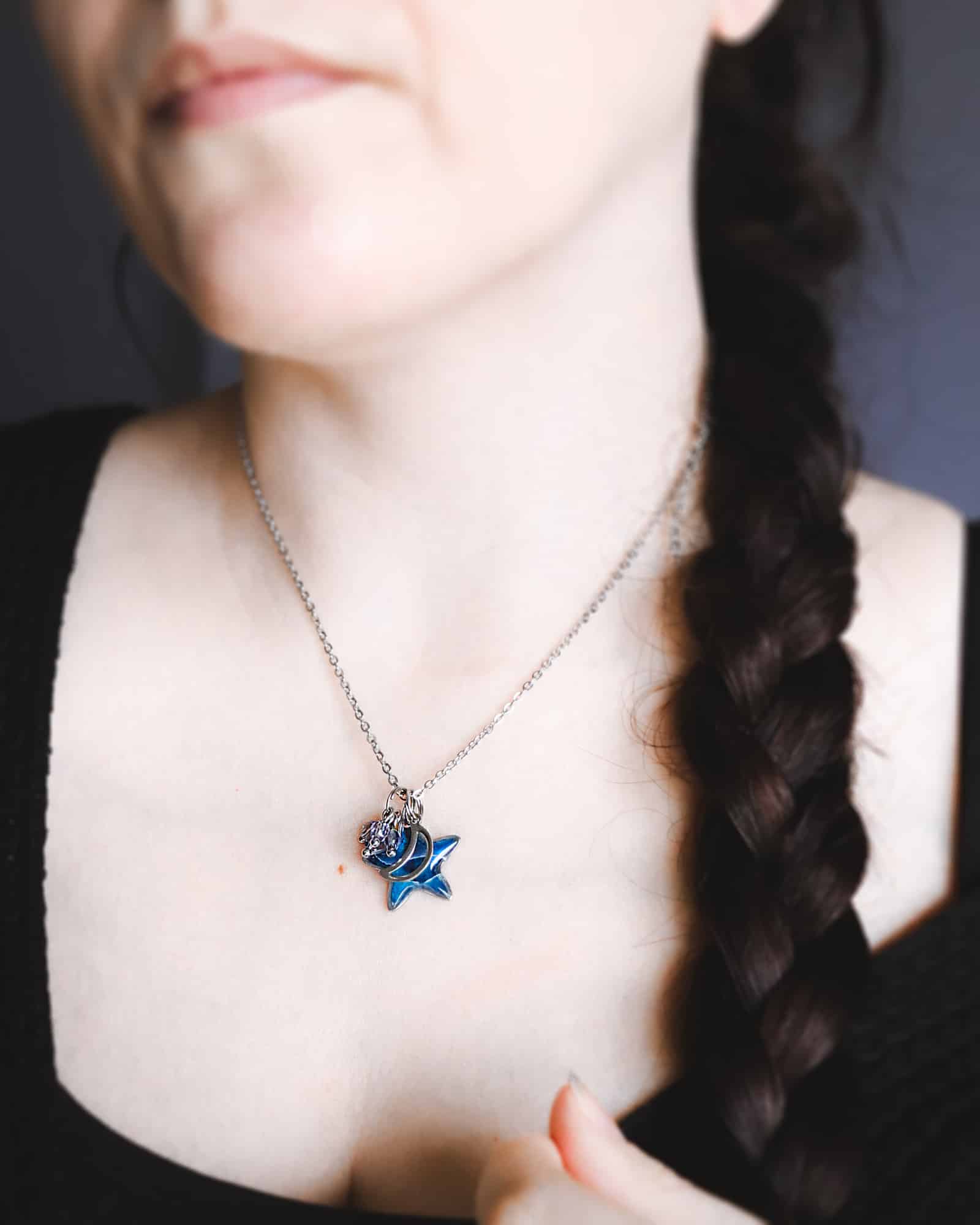 Collier à personnaliser "Étoile argentée" – Image 7