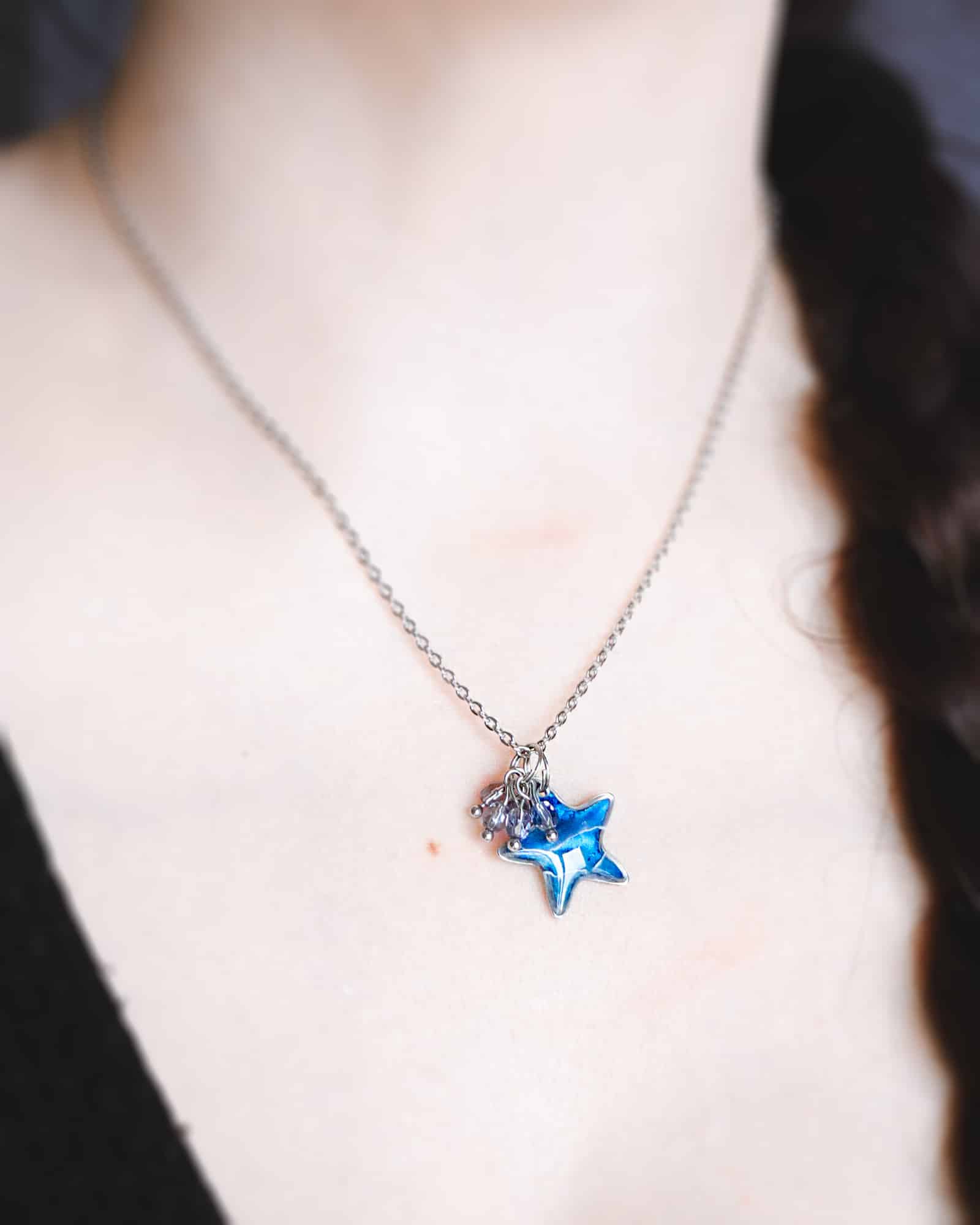 Collier à personnaliser "Étoile argentée" – Image 8