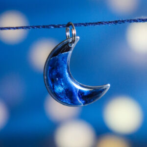 Pendentif Lune descendante - supplément pour collier