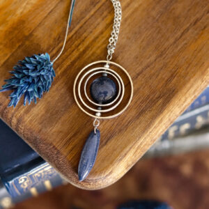 Collier "Astra" argenté