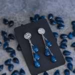 Boucles d'oreilles "La Nuit" cascade - Rue de Minuit