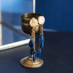 Boucles d'oreilles "La Nuit" cascade - Rue de Minuit