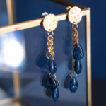 Boucles d'oreilles "La Nuit" cascade - Rue de Minuit