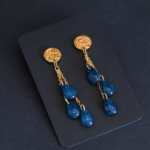 Boucles d'oreilles "La Nuit" cascade - Rue de Minuit