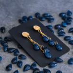 Boucles d'oreilles "La Nuit" cascade - Rue de Minuit