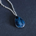 Collier "La Nuit" - goutte - Rue de Minuit