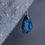 Collier "La Nuit" goutte - Rue de Minuit