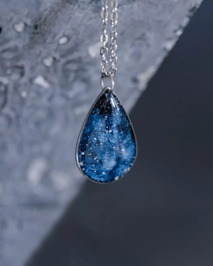 Collier "La Nuit" - goutte - Rue de Minuit