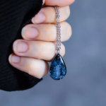 Collier "La Nuit" - goutte - Rue de Minuit