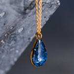 Collier "La Nuit" - goutte - Rue de Minuit