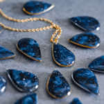 Collier "La Nuit" - goutte - Rue de Minuit