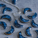 Collier "La Nuit" - lune - Rue de Minuit