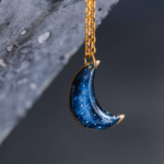 Collier "La Nuit" - lune - Rue de Minuit