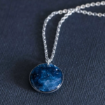 Collier "La Nuit - rond - Rue de Minuit