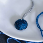 Collier "La Nuit - rond - Rue de Minuit