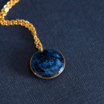 Collier "La Nuit - rond - Rue de Minuit