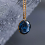 Collier "La Nuit - rond - Rue de Minuit