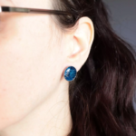 Clous d'oreilles "La Nuit" rond - Rue de Minuit